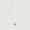 ANNI LU Golden Pebble Halsketting
