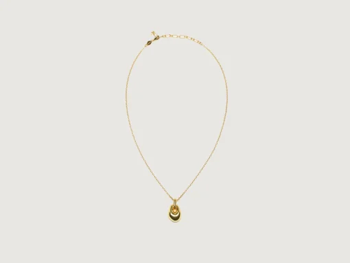 ANNI LU Golden Pebble Halsketting