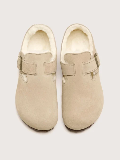 BIRKENSTOCK London Omgekeerd Lam Voor Vrouwen