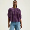 Ink Cropped Blouse
