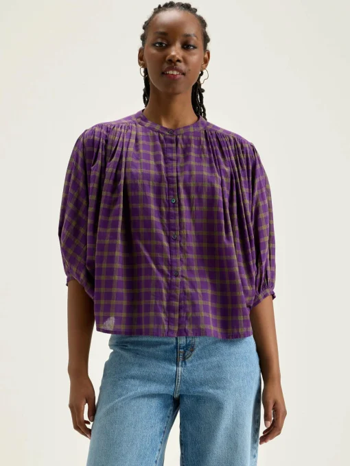 Ink Cropped Blouse
