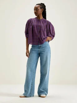 Ink Cropped Blouse