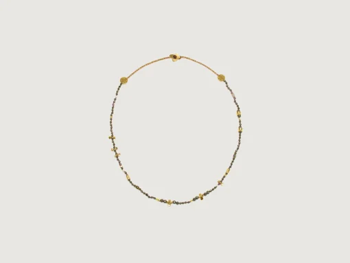MARY GAITANI Pyrite Necklace