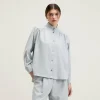 Peachy Knoopsluiting Blouse