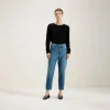 Puddy Tapered Cropped Jeans