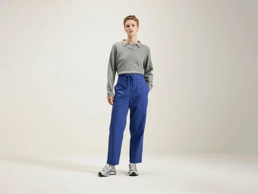 SARAHWEAR Herringbone Tapered Broek