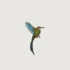 TROVELORE Tropical Hummingbird Broche