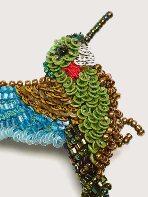 TROVELORE Tropical Hummingbird Broche